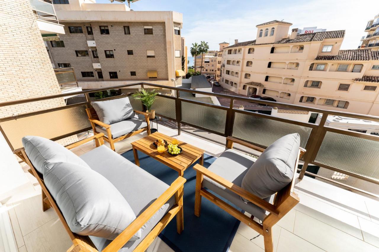 Sea View 2 Bedroom Apartment 2 Min Away From The Beach トレモリノス エクステリア 写真
